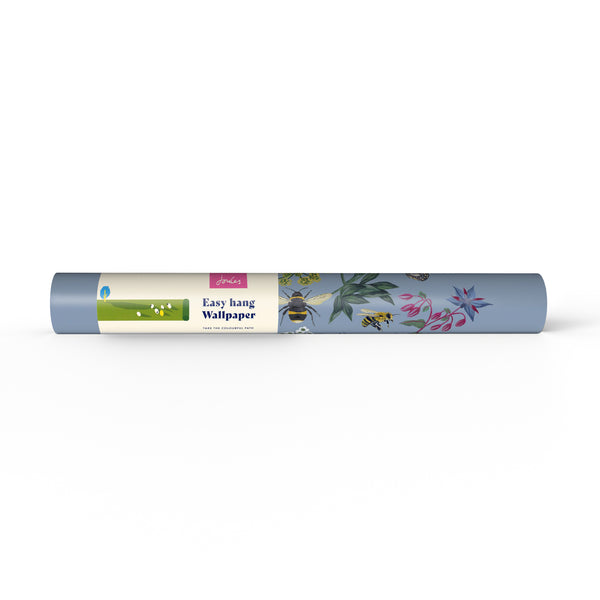 Vtwonen Joules Vliesbehang Perfect Pollinators Haze Blauw