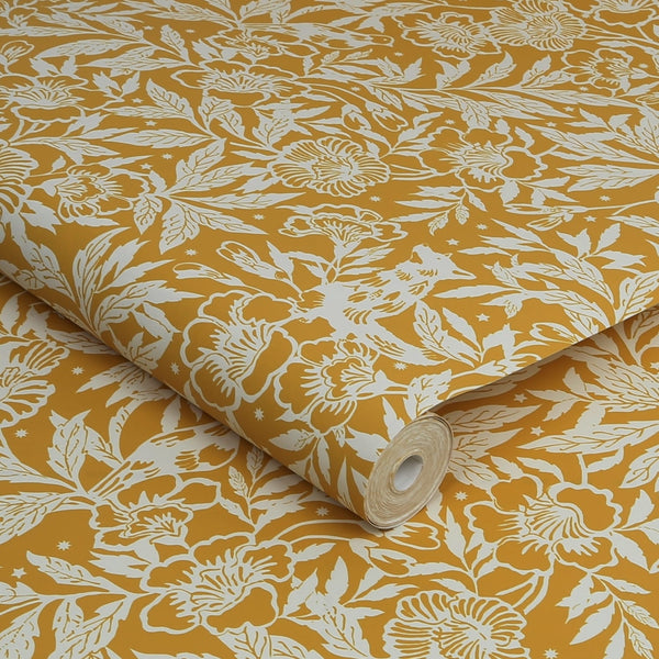 Vtwonen Joules Vliesbehang Twilight Ditsy Antique Gold