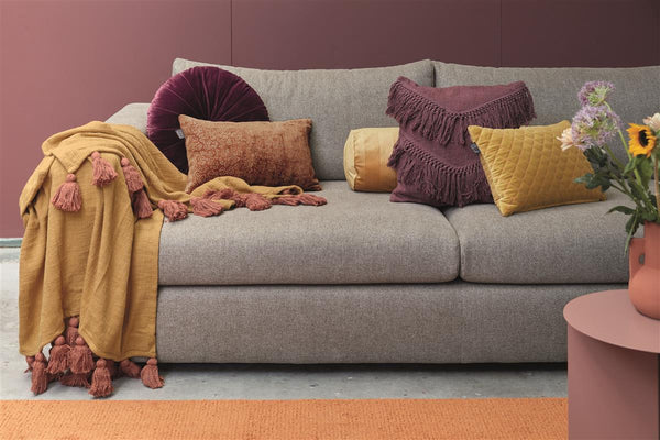 Vtwonen KAAT Amsterdam Sprei Advance - 130x170 Cm - Oker