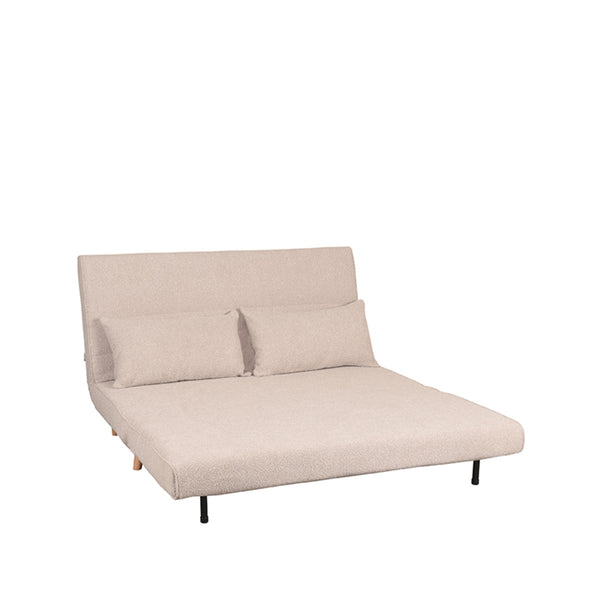 vtwonen LABEL51 Slaapbank Double - Naturel Bouclé - 141x90x81cm vtwonen LABEL51 Slaapbank Double - Naturel Bouclé - 141x90x81cm