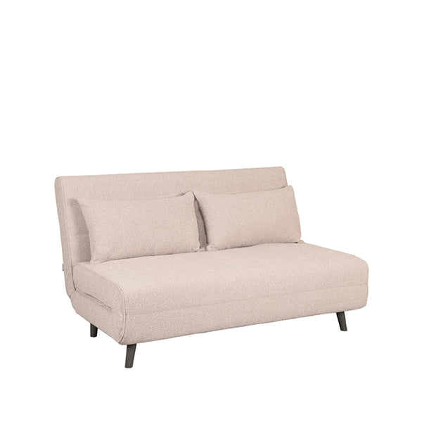 Vtwonen LABEL51 Slaapbank Double - Naturel/Zwart - 141x90x81cm