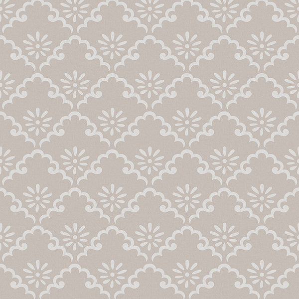 vtwonen Laura Ashley Coralie Behang - Bloemen - 10mx52cm - Beige