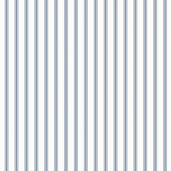 vtwonen Laura Ashley Farnworth Stripe Behang - Streep - 10mx52cm - Blauw