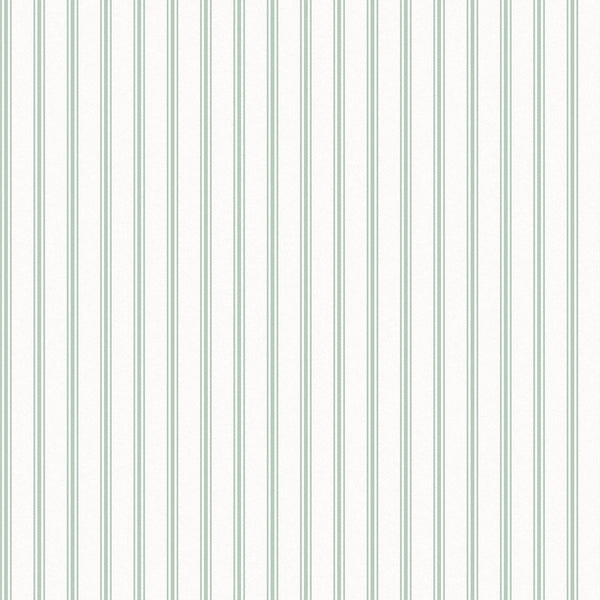 vtwonen Laura Ashley Farnworth Stripe Behang - Streep - 10mx52cm - Groen