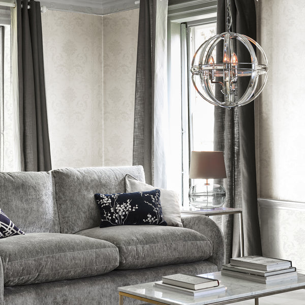 Vtwonen Laura Ashley Josette Behang - Bloemen - 10mx52cm - Wit