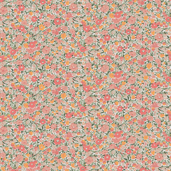 vtwonen Laura Ashley Loveston Behang - Bloemen - 10mx52cm - Roze