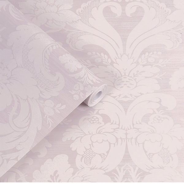 Vtwonen Laura Ashley Martigues Behang - Bloemen - 10mx52cm - Paars