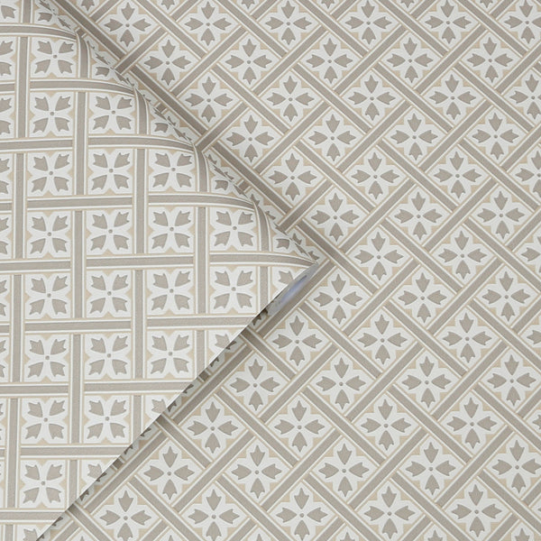 Vtwonen Laura Ashley Mr Jones Behang - Ruit - 10mx52cm - Grijs