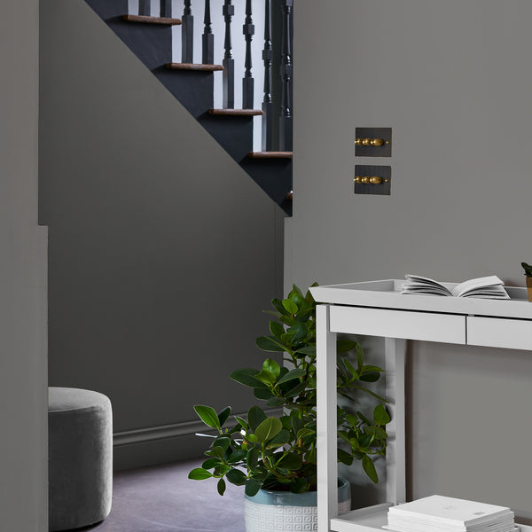 Vtwonen Laura Ashley Pale Charcoal Muurverf - 2 5 Liter - Grijs - Mat