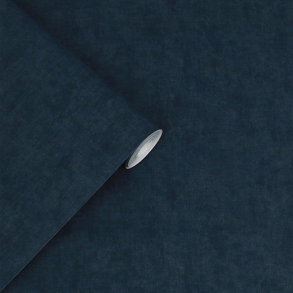 Vtwonen Laura Ashley Plain Behang - Uni - 10mx52cm - Blauw