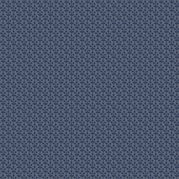 vtwonen Laura Ashley Seaham Behang - Planten - 10mx52cm - Blauw