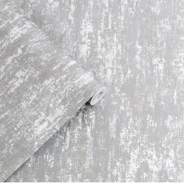 Vtwonen Laura Ashley Whinfell Behang - Glitter - 10mx52cm - Grijs