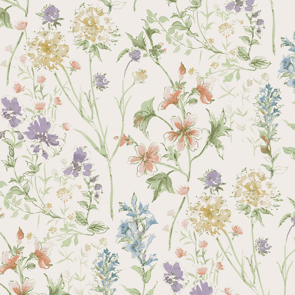 vtwonen Laura Ashley Wild Meadow Behang - Bloemen - 10mx52cm - Multi vtwonen Laura Ashley Wild Meadow Behang - Bloemen - 10mx52cm - Multi