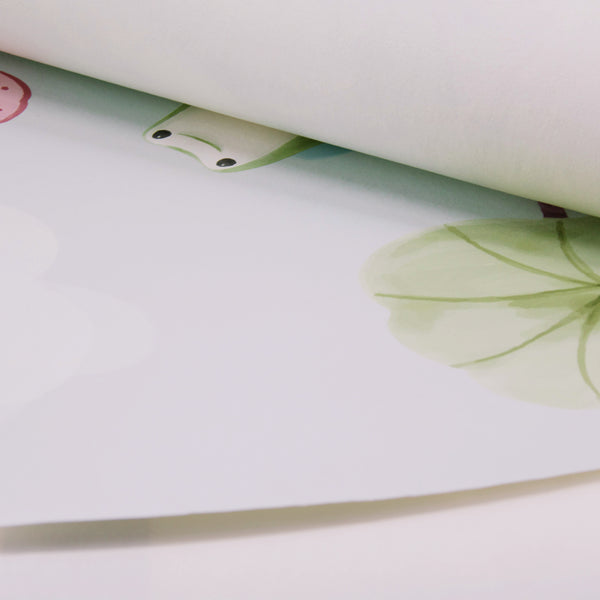 Vtwonen Little Dutch Fairy Garden Behangcirkel - Dieren - 1m - Roze