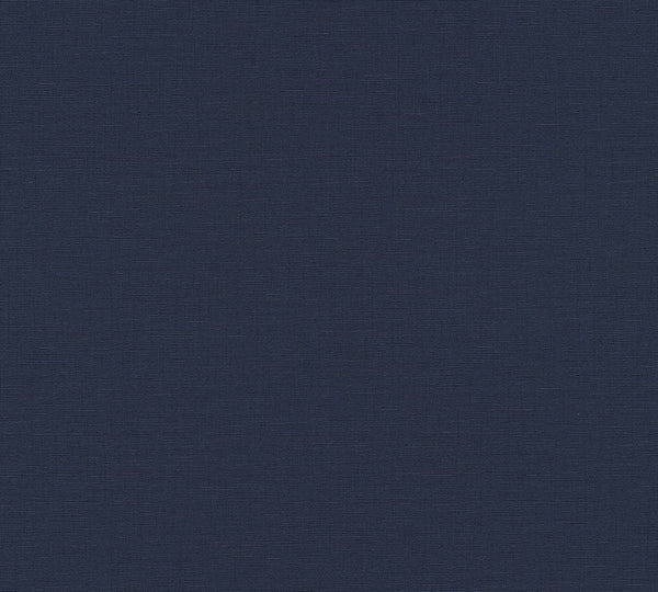 Vtwonen Livingwalls Behang Linnenstructuur Donkerblauw - 53 Cm X 10 05 M - AS-379534