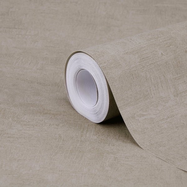 Vtwonen LOOKS By Wolfgang Joop Vliesbehang Uni Bruin 10mx53cm