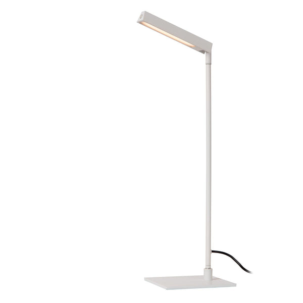 Vtwonen Lucide Bureaulamp LAVALE - Geïntegreerde LED - Wit