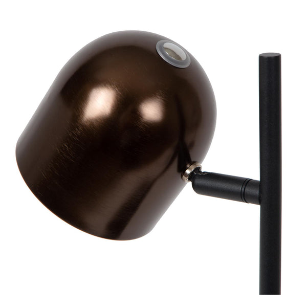 Vtwonen Lucide Bureaulamp SKANSKA RECH - Geïntegreerde LED - Koffie