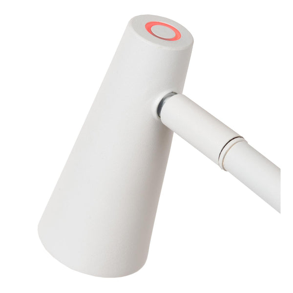 Vtwonen Lucide Bureaulamp STIRLING - Geïntegreerde LED - Wit