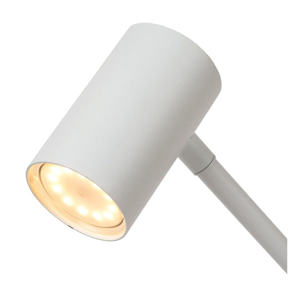 Vtwonen Lucide Bureaulamp TIPIK - Geïntegreerde LED - Wit