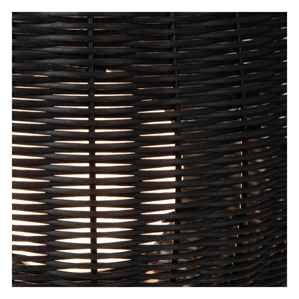 Vtwonen Lucide Vloerlamp COLIN IP44 - Geïntegreerde LED - Zwart