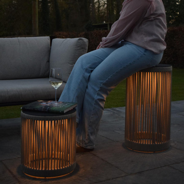 Vtwonen Lucide Vloerlamp PINGI - Geïntegreerde LED - Taupe