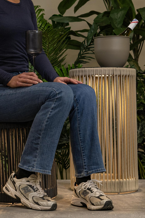 Vtwonen Lucide Vloerlamp PINGI - Geïntegreerde LED - Taupe