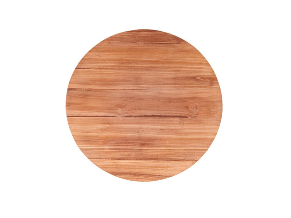 vtwonen MaximaVida massief rond teakhouten tafelblad Java indoor 100 cm
