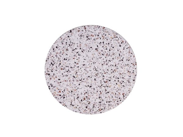 vtwonen MaximaVida rond tafelblad Lucca 45 cm - HPL terrazzo look