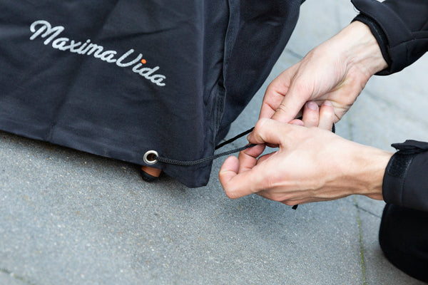 Vtwonen MaximaVida Tuinbank Beschermhoes London 180 Cm - 200 Cm Zwart - Zware Uitvoering