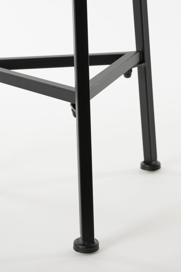 Vtwonen Mica Decorations Adine Plantentafel - H80 X Ø30 Cm - Metaal - Zwart