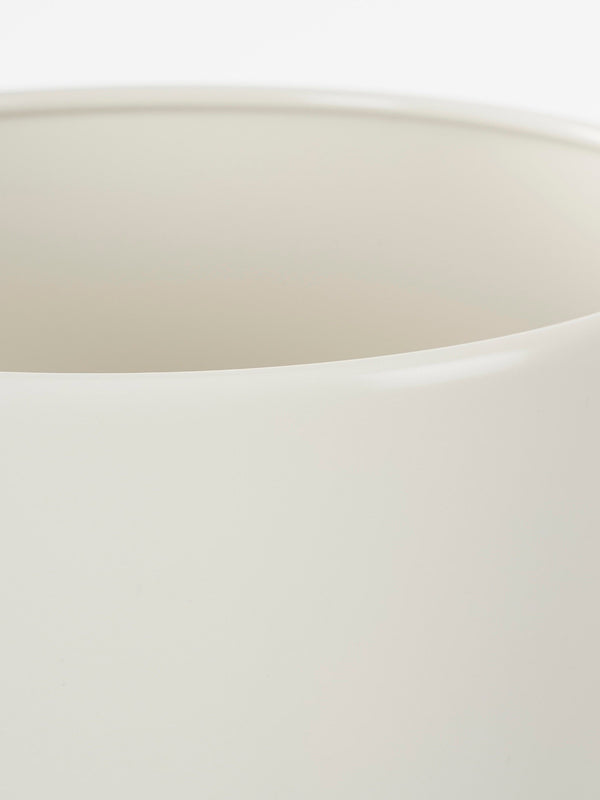 Vtwonen Mica Decorations Aries Bloempot Op Standaard - Set Van 3 - H32 X Ø24 Cm - Wit