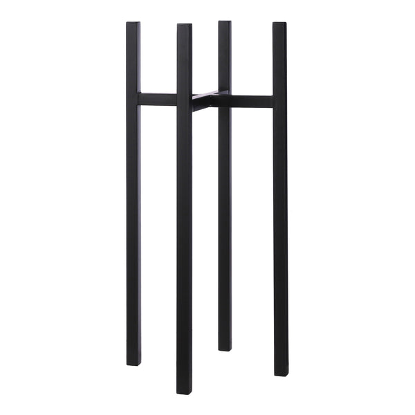 vtwonen Mica Decorations Ascot Plantenstandaard XL - L34 x B34 x H71 cm - Metaal - Zwart
