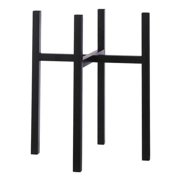 Vtwonen Mica Decorations Ascot Plantenstandaard XL - L42 X B42 X H50 Cm - Metaal - Zwart