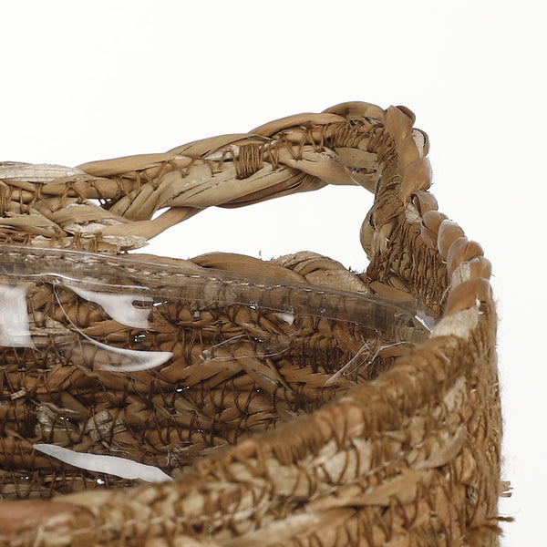 Vtwonen Mica Decorations Atlantic Hangende Bloempot - Set Van 3 - H16 X Ø16 Cm - Lichtbruin