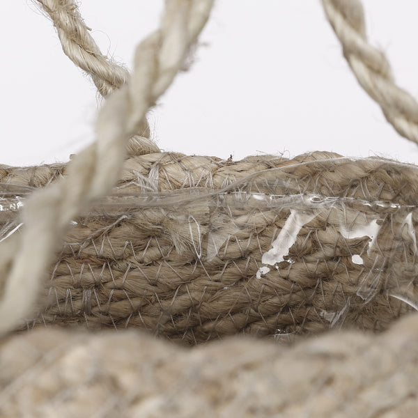 Vtwonen Mica Decorations Atlantic Plantenmand - Set Van 2 - H16 X Ø16 Cm - Crème