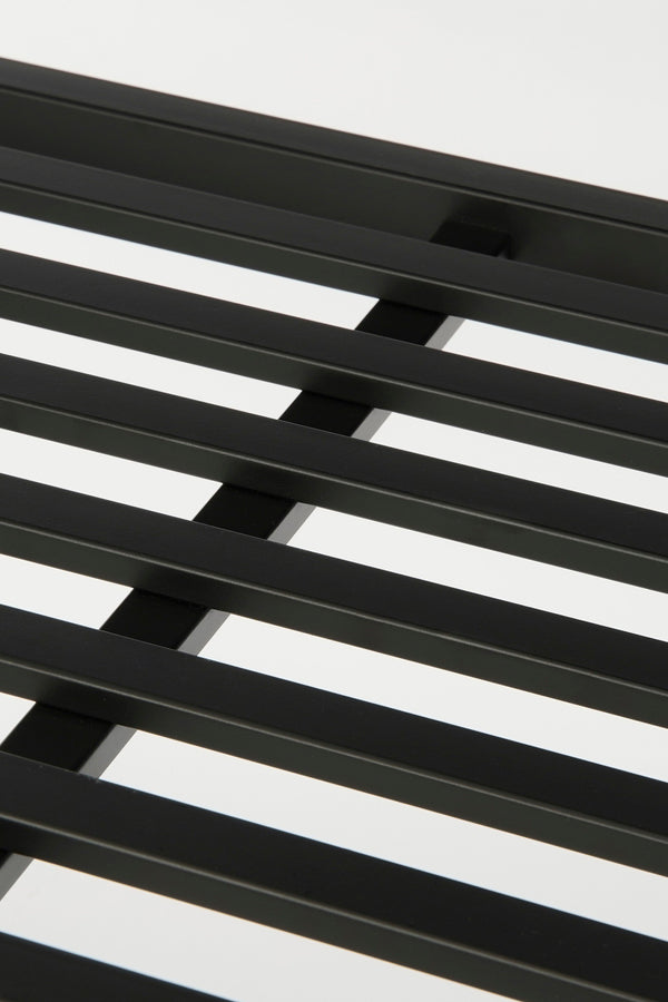 Vtwonen Mica Decorations Greenrax Plantentafel - L118 X B38 X H36 Cm - Metaal - Zwart