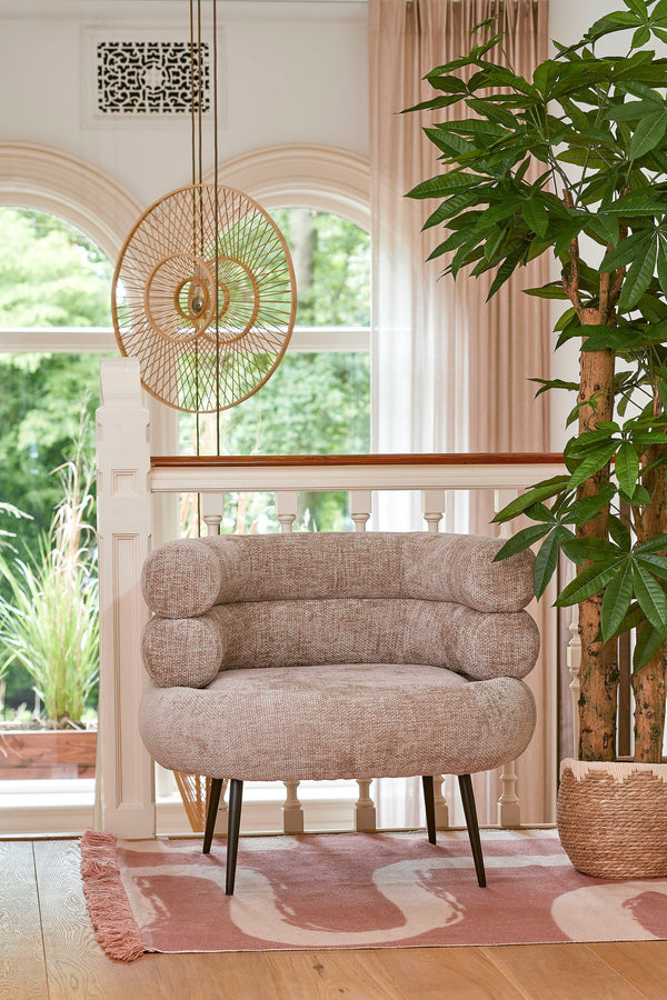 Vtwonen Mica Decorations Jorck Plantenmand - Set Van 3 - H24 X Ø26 Cm - Zeegras - Beige Bruin