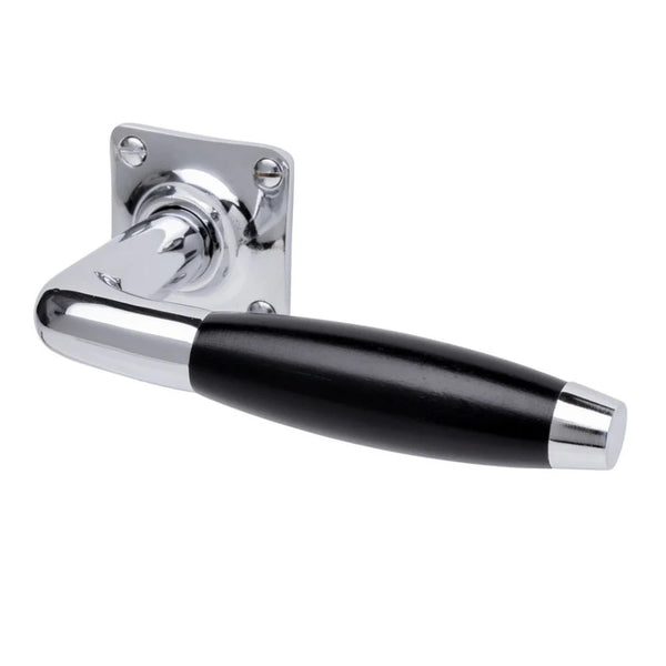 vtwonen MooideurBeslag deurklink Klassiek geveerd - glanzend nikkel - vierkant rozet