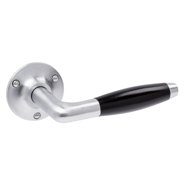 Vtwonen MooideurBeslag Deurklink Klassiek Geveerd - Mat Nikkel - Rond