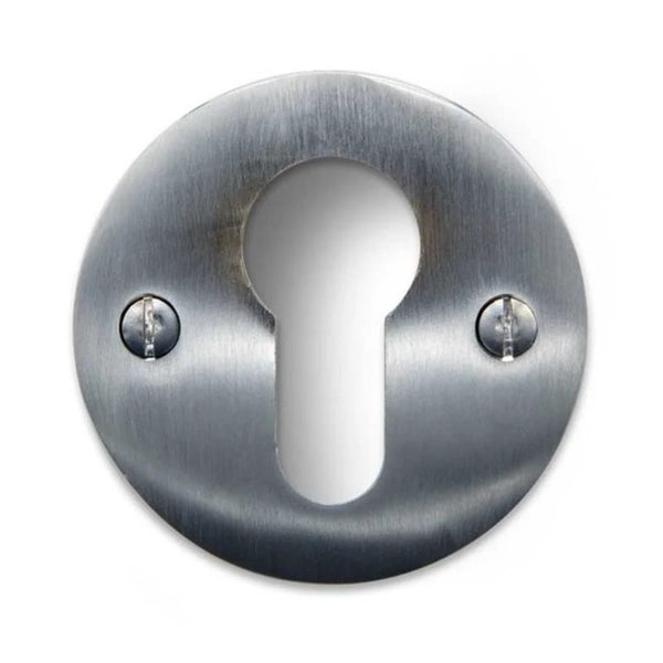 Vtwonen MooideurBeslag Deurklink Klassiek Geveerd - Mat Nikkel - Cilinderrozet - Rond