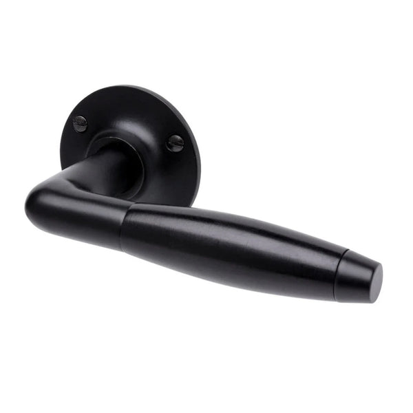 vtwonen MooideurBeslag deurklink Klassiek geveerd - mat zwart - rond