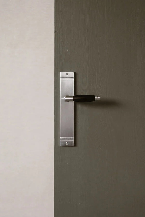 Vtwonen MooideurBeslag Deurklink Retro - Schild - Mat Nikkel