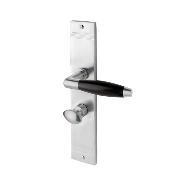 Vtwonen MooideurBeslag Deurklink Retro - Wc/badkamer Sluiting - Mat Nikkel