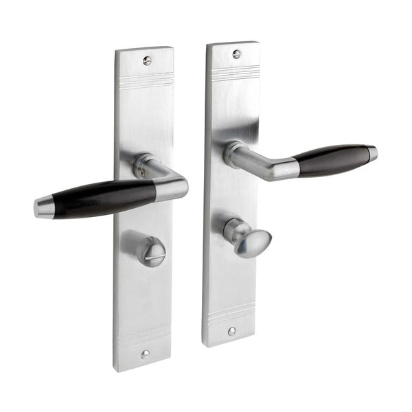 Vtwonen MooideurBeslag Deurklink Retro - Wc/badkamer Sluiting - Mat Nikkel