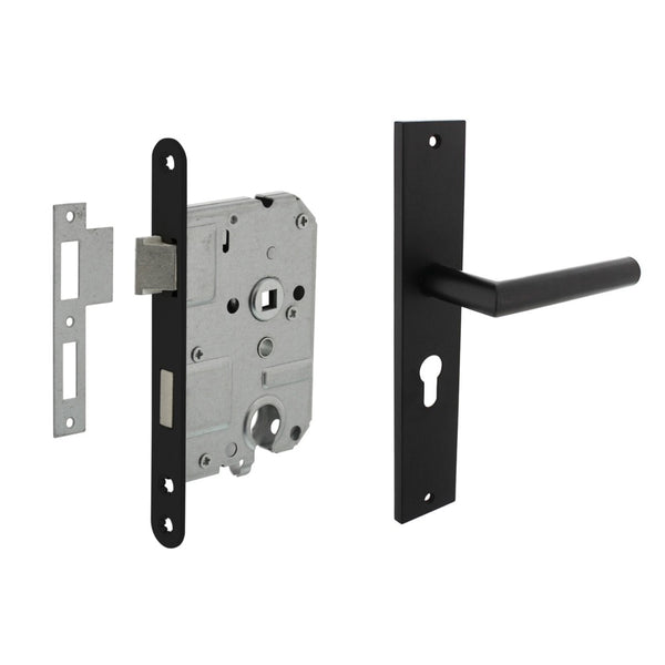 Vtwonen MooideurBeslag Ferro Deurklink Geveerd - Cilinderopening - Binnenwerk