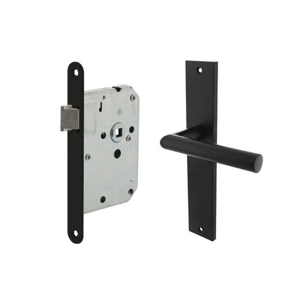 vtwonen MooideurBeslag Ferro deurklink geveerd - loopslot