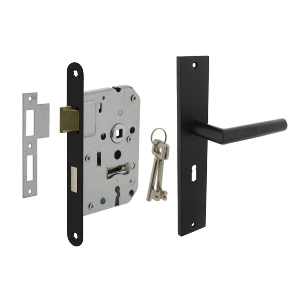 Vtwonen MooideurBeslag Ferro Deurklink Geveerd - Sleutelopening - Binnenwerk