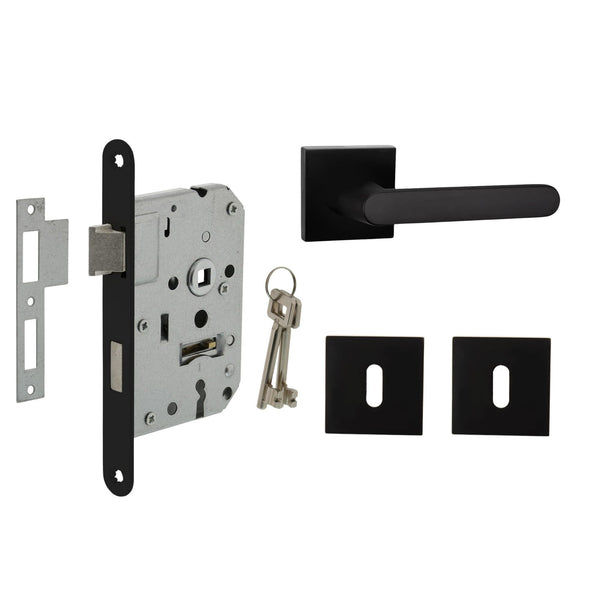 vtwonen MooideurBeslag Linee deurklink geveerd - sleutelopening - binnenwerk