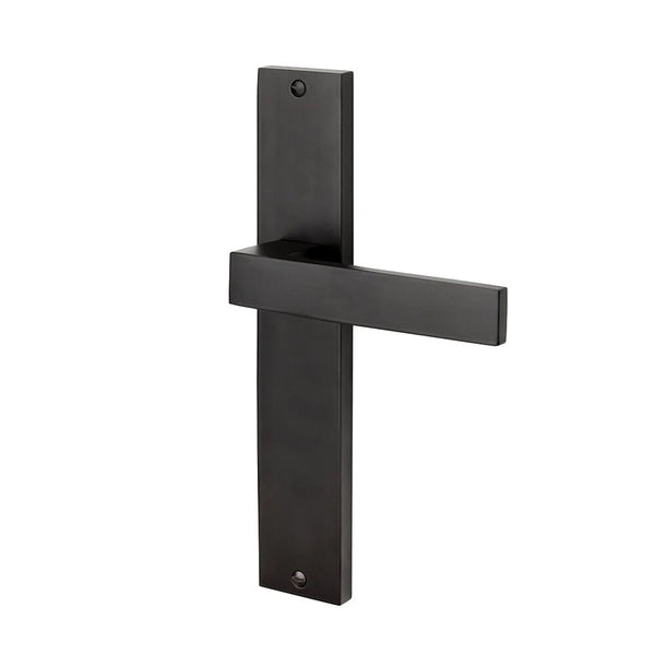 Vtwonen MooideurBeslag Lusso Deurklink Geveerd - Mat Zwart